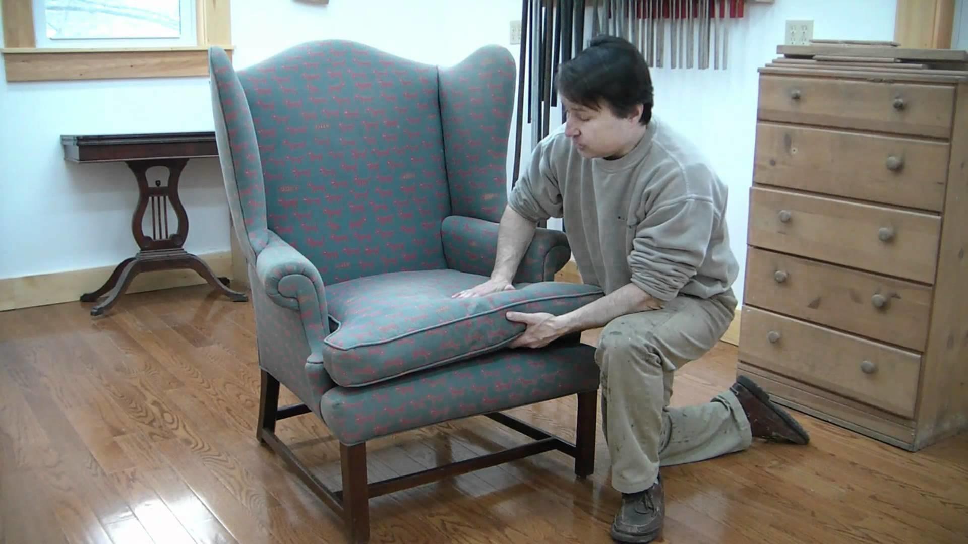 Easiest Way To Reupholster The Chair