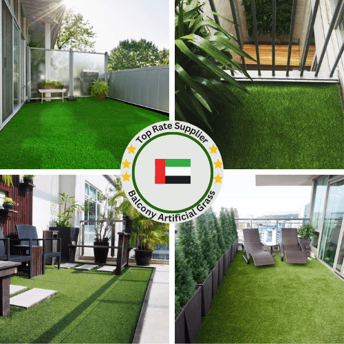 Fake grass balcony Project By Green Grass