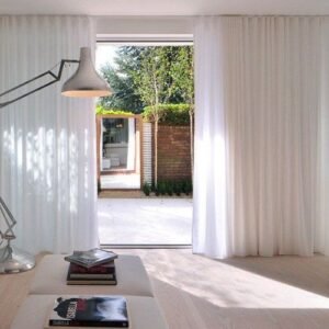 How To Cover an Entire Wall With Curtains