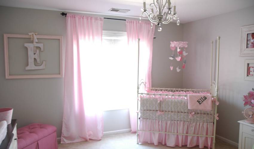 Pink Curtains