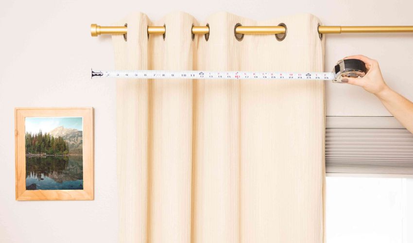 Curtain Drop Measurement (Length)