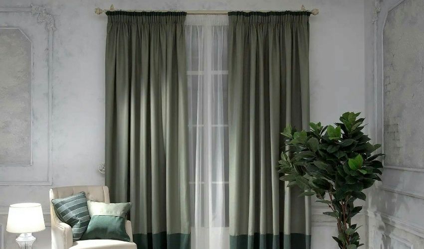 Shirred Pleats Curtains