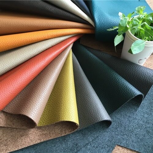 Leather Fabric Variety For Upholstery Selection