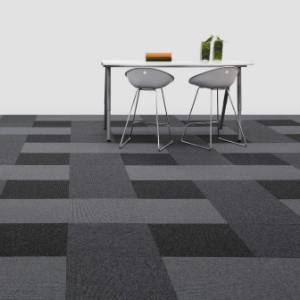 Modern Black Carpet Tiles