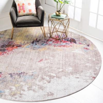 Round Shape Rug For Living Room