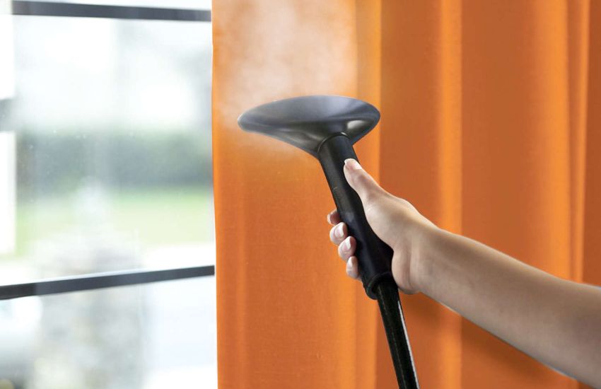 Steam Clean Your Curtains