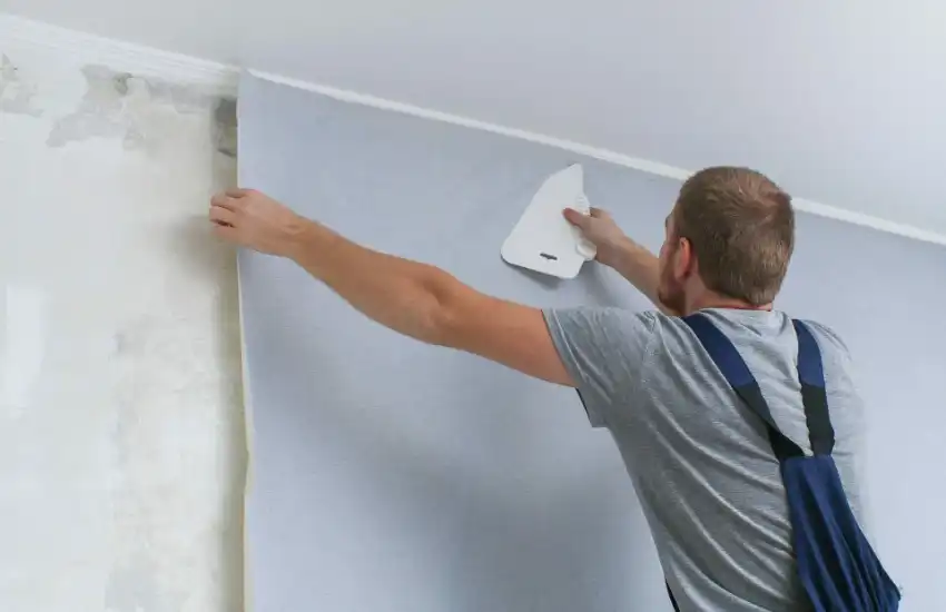 Fixing Of Peeling Wallpaper Seams