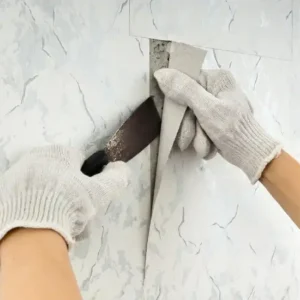 How To Fix Torn Wallpaper