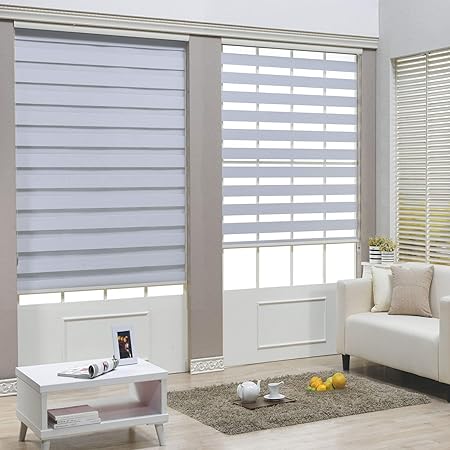 Roller blinds perfectly matched to modern furniture