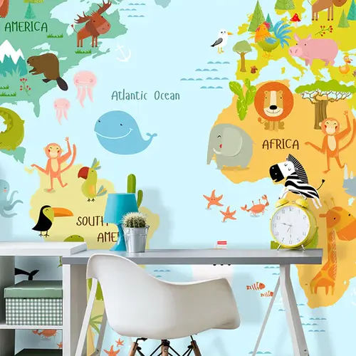 World Map Wallpaper