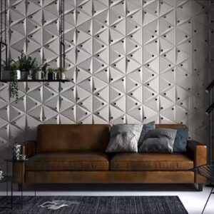 Chic 3D panels with a bold texture