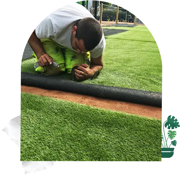 Installation Artificial grass