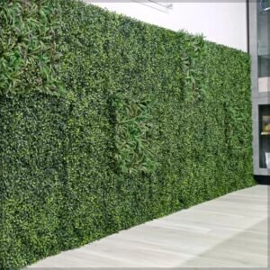 Plastic Grass Panels Wall