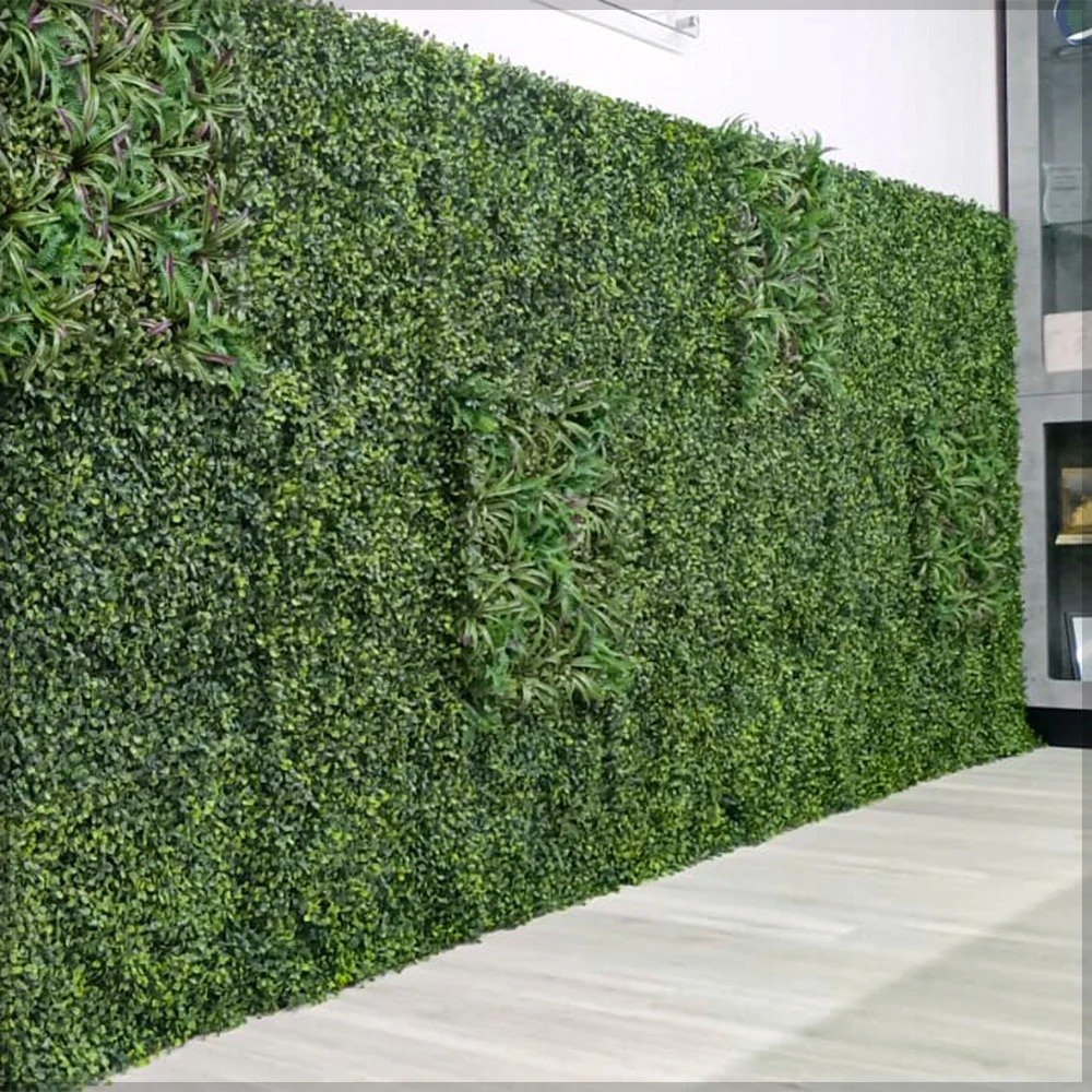 Plastic Grass Panels Wall