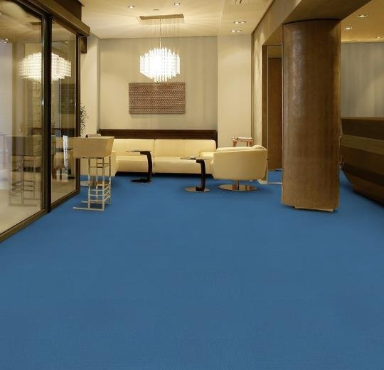 Basic Blue Carpet Tile