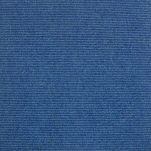 Ribbed Sea Blue Carpet Tiles