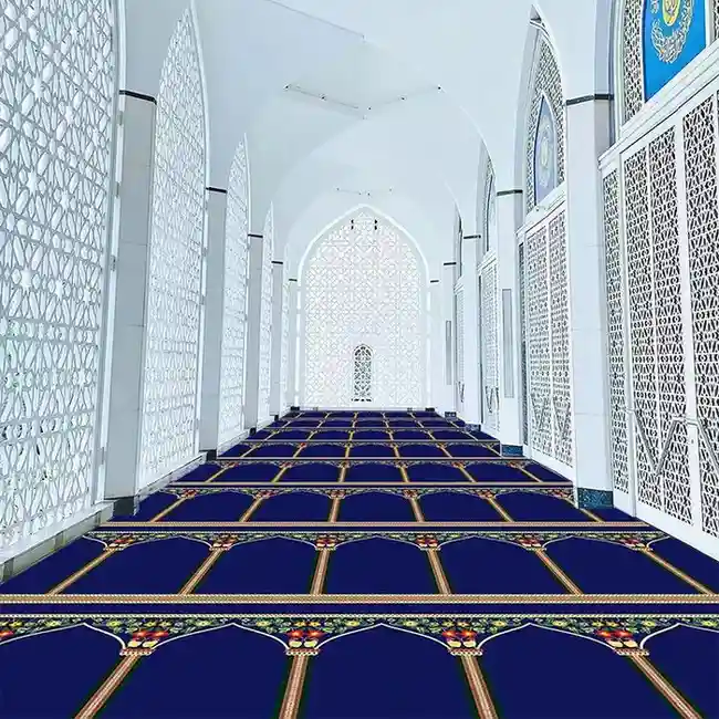 Blue Mosque Carpet In Dubai